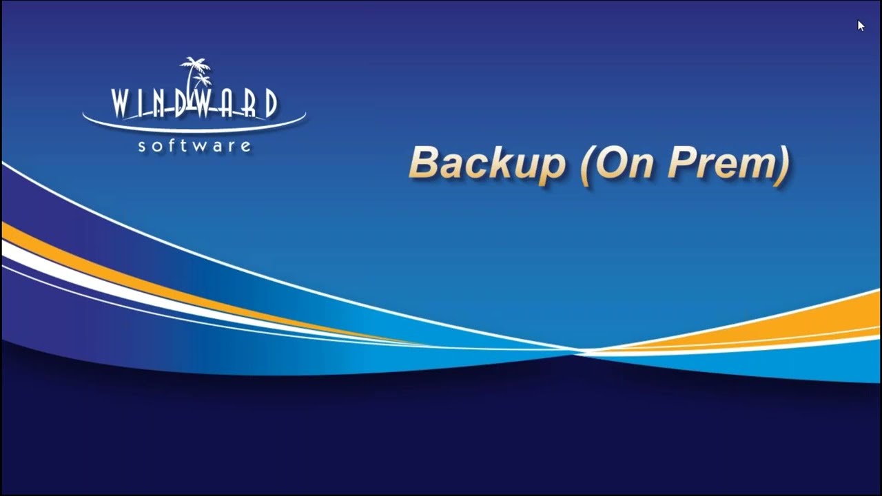 Backup (on Prem)